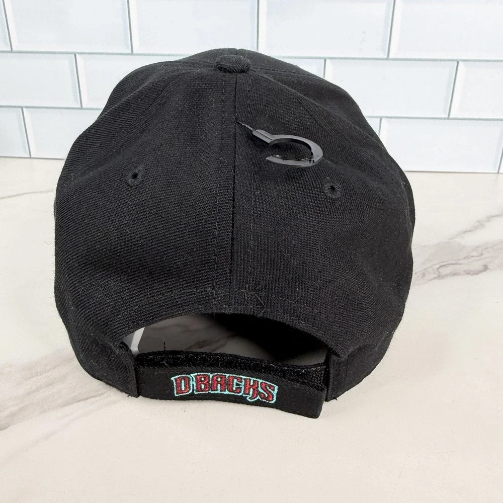 Arizona Diamondbacks Hat Cap Strap Back Mens OSFA Black 47 MVP Baseball Dbacks